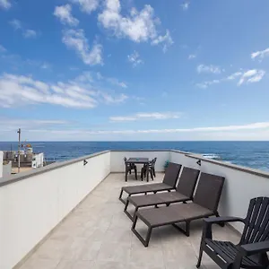 Costa Norte San Andres Studio Con Terraza Compartida Vista Al Mar Appartement Trapiche (Las Palmas)